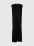 Selected Femme Halley shoulderpad ankle dress black